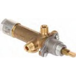 Gas Valve Double Outlet